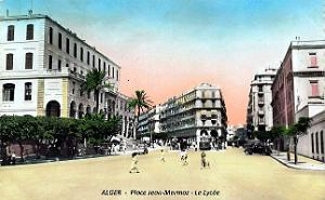 Alger - Place Jean-Mermoz - Lycee